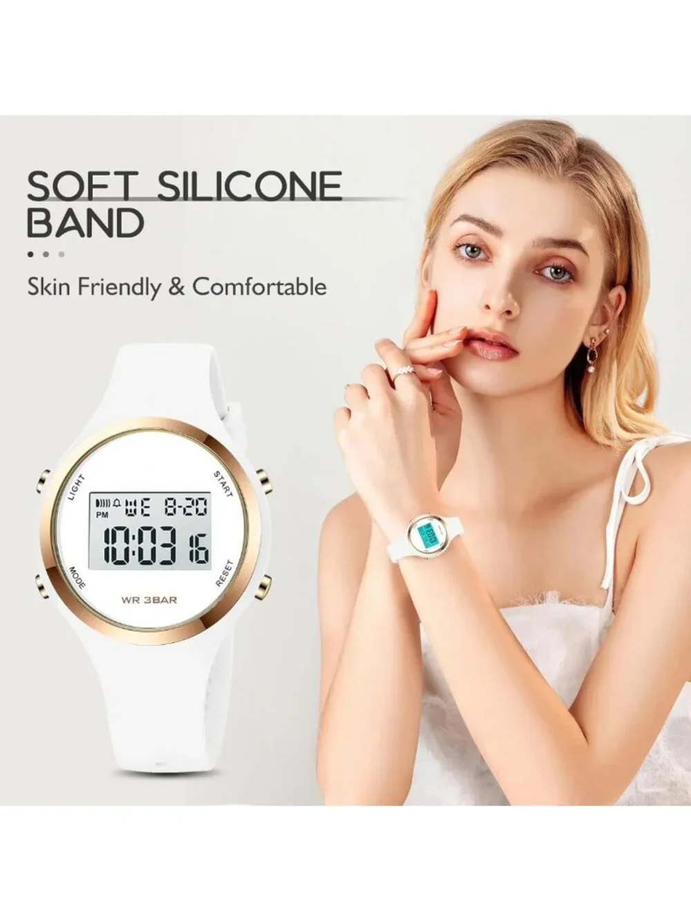 Waterproof LED Digital Sport Watch with Alarm | Outdoor Adventure Timepiece